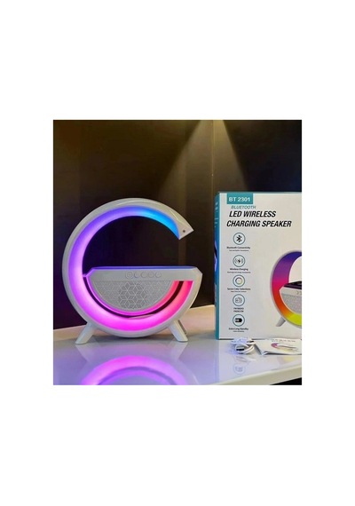 4 Adet Akıllı Masa Lambası Hoparlörlü Led Işık Ve Kablosuz Şarj, Smart Desk Lamp, Wireless Charger, Alk2289