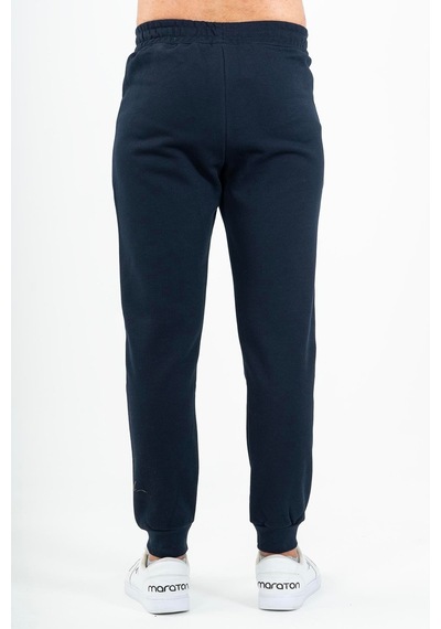 Maraton Sportswear Regular Erkek Ribana Paça Basic Lacivert Eşofman Altı 21817-lacivert Lacivert