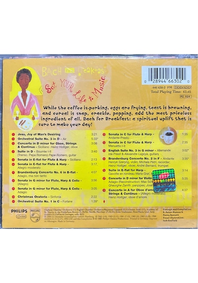 Plak Değildir Cd Dir Cd Bach For Breakfast Cd