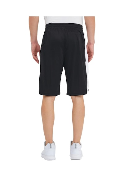 Adams Erkek Polyester Siyah Spor Antrenman Şortu