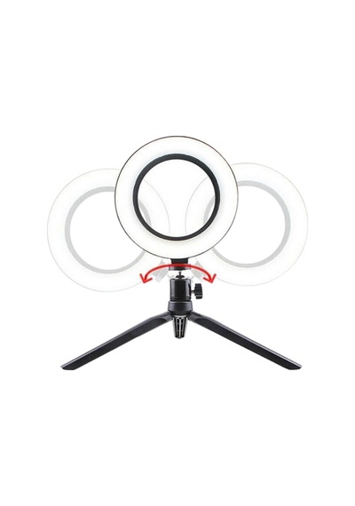 10inç 26cm Youtube Instagram Tiktok Selfie Stüdyo Video Fotoğraf Ring Light Tripod Led Halka Işık-