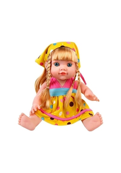 Can Oyuncak Türkçe Konuşan Şarkı Söyleyen Masal Anlatan Sevimli Banu Bebek 30 Cm Lb696c