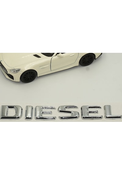 Diesel Bagaj 3M 3D Krom Abs Yazı Logo Amblem