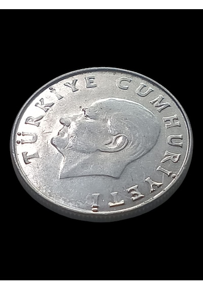 1987 Cumhuriyet Dönemi 25 Lira Madeni Koleksiyon Para Hobi Hediye Antika Darpane Numusmatik