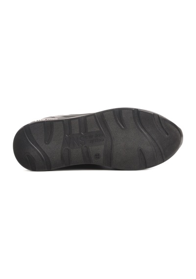 Siyah Air Flow Hakiki Deri Kadın Casual Ayakkabı 2216654y Z Siyah - Gümüş