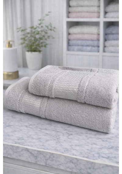 Özdilek Blossom Best Set Hamam Takımı Krem-gri Çok Renkli