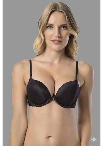 Le Jardin 7034 Musette Sihirli Bra Micro Destekli Sütyen Siyah