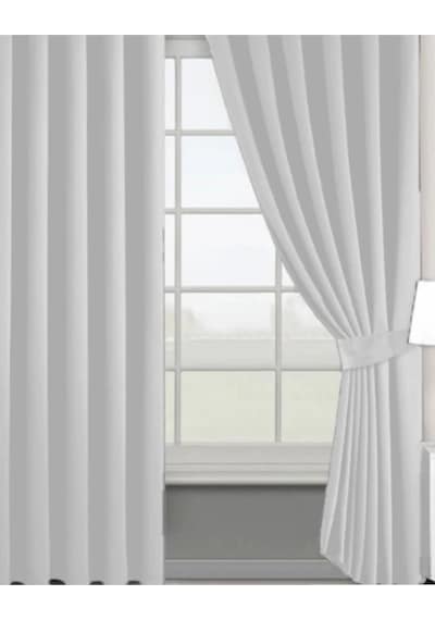 Lüks Blackout Perde Yeni Kumaş Versiyon Krem 200 X 250 Çok Renkli
