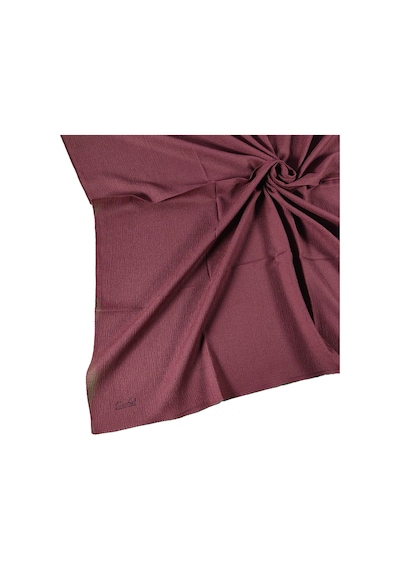 Mim Eşarp Enba Mio Jazz Caz Pamuk Eşarp 100x100 Cm Bordo