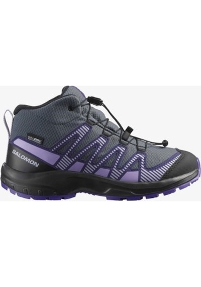 Salomon Xa Pro V8 Mıd Waterproof Cocuk Turbulence/black/liberty Bot L47857300 Mor Salomon Xa Pro V8 Mıd Waterproof Cocuk Turbulence/black/liberty Bot L47857300 Mor