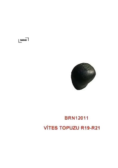 Vites Topuzu R19-r21 Baran 7700788661