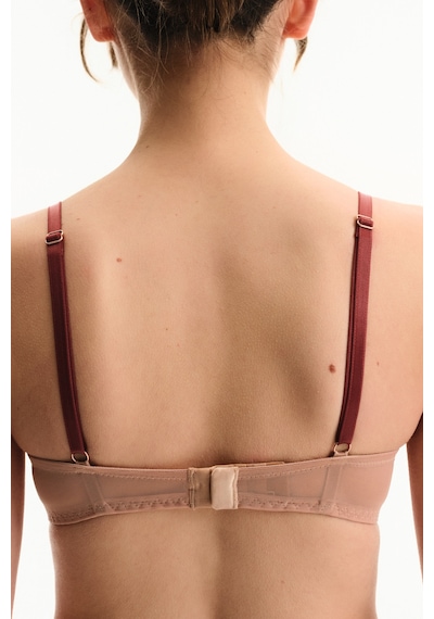 Penti Bej Intense Lace Dantel Push Up Destekli Sütyen