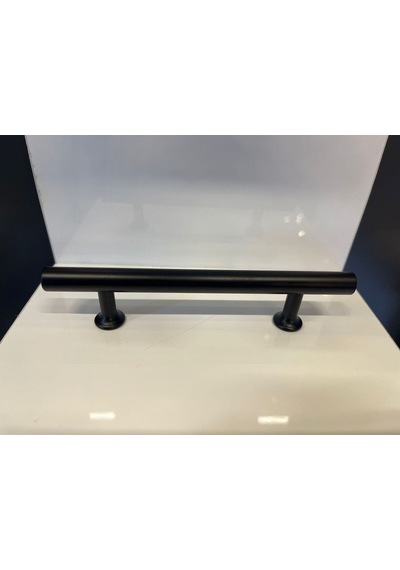 Sur Metal Kulp 128mm Mat Siyah Dolap Kapak Modern Çekmece Tv Ünite Mobilya Komidin Şifonyer