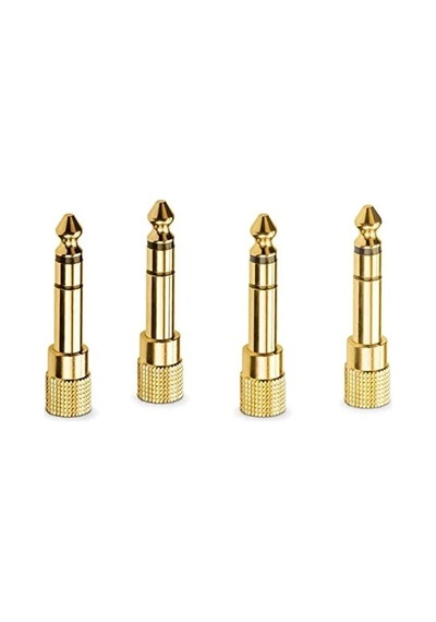 3.5 Mm - 1/4" Trs Jack Dönüştürücü, Yüksek Kalite