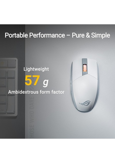 Asus Rog Strix Impact Iii Wireless, Ultra Hafi F 36000 Dpi Sensör
