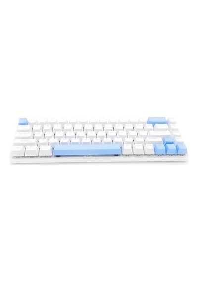 Spelt Skylion 68 Tuşlu Aydınlatmalı Drinkey Blue Mavi Switch Mekanik Kompakt Klavye Beyaz