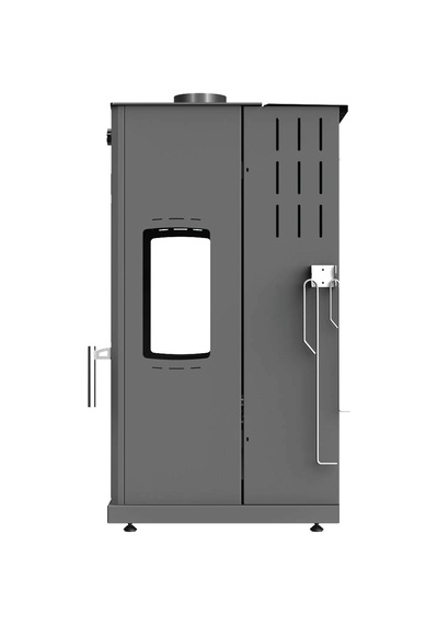 Sılver Plus 8 Kw Kuzine/ Manuel Pelet Ve Odun Sobası / Baba's Stove