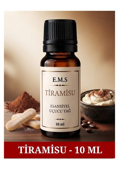 Tiramisu Esansiyel Uçucu Yağ Buhurdanlık Yağı Difüzör Esansı Oda Kokusu Esansı Mum Esansı 10 Ml Ferah