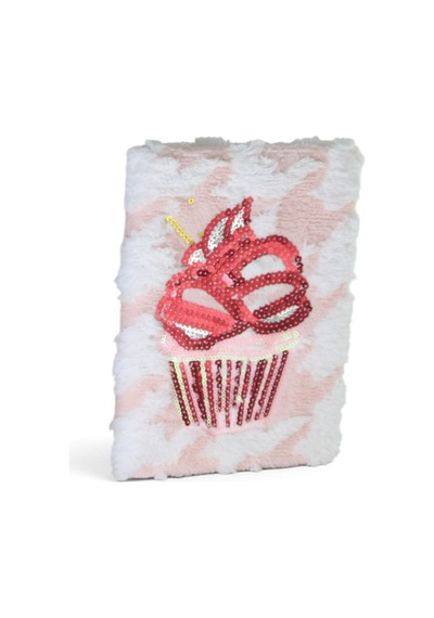14x20 Cm Peluş Hatıra Günlük Anı Defteri 80 Yaprak Çizgili 5 Çok Renkli