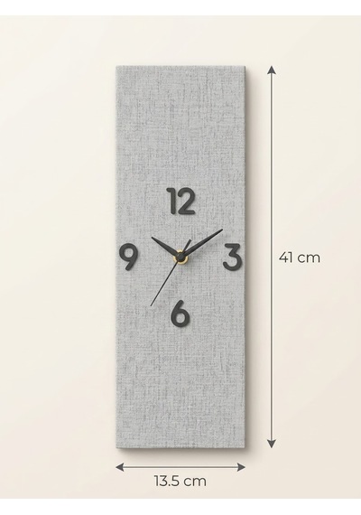 Kaveld Nord Linen 41 Dikdörtgen Duvar Saati 13,5x41 Cm Sessiz Mekanizma, Keten Dokulu Vinil Kaplama, Modern İskandinav Tasarım Keten Görünümlü Vinil Kaplama Kaveld Nord Linen 41 Dikdörtgen Duvar Saati 13,5x41 Cm Sessiz Mekanizma, Keten Dokulu Vinil Kaplama, Modern İskandinav Tasarım Keten Görünümlü Vinil Kaplama