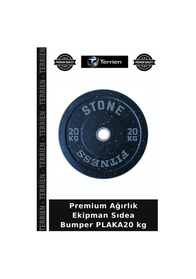 Premium Ağırlık Ekipman Sıdea Bumper Plaka20 Kg