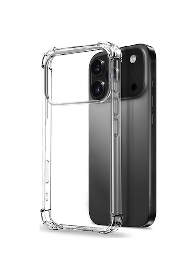 Nihcase Apple Uyumlu iPhone 17 Pro Kılıf Airbag Corners Darbe Korumalı Shockproof Tpu Kapak