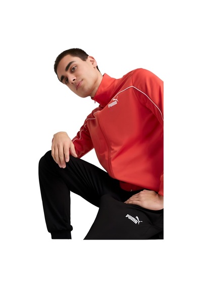 Puma Poly Piping Erkek Eşofman Takımı Kırmızı