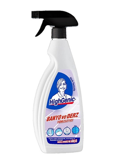 4 Adet Highgenic Banyo Ve Derz Temizleyici Köpük 750 Ml