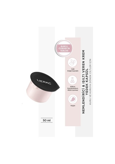 Lierac Hydragenist Kuru ve Kuruya Dönük Ciltler İçin Nemlendirici Işıltı Veren Krem 50 ML