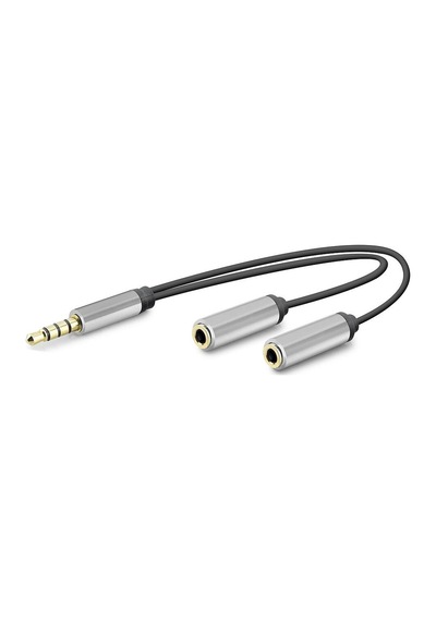 3.5 Mm Kulaklık Mikrofon Ayırıcı Kablo 23 Cm Hdx1087 Evimdeyokyok