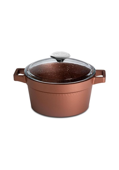 Granit Master 7 Prçgold Rose Set Tencere20+24/k.yarık26/tava26 Çok Renkli