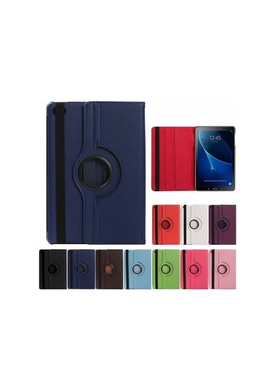 Huawei Uyumlu Mediapad T3 10Inc 360Dönerli Stantlı Deri Tablet Kılıfı+Kl