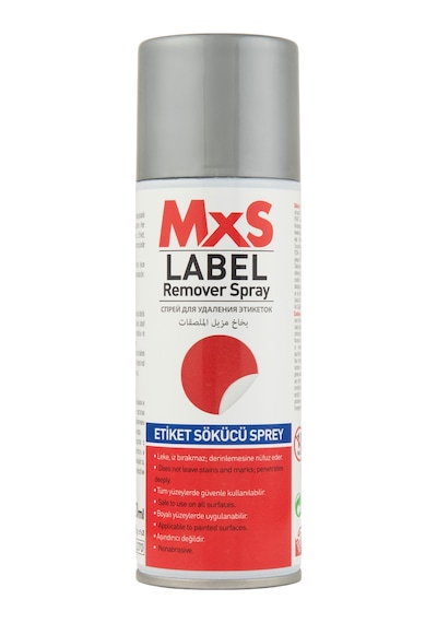 Mxs Etiket Sökücü Sprey 200 Ml - Yapışkan Ve Kalıntı Giderici