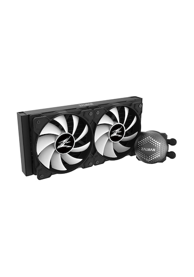 Zalman Alpha28 Siyah 83cfm 1600rpm 2 14cm Argb Fan Amd Am5/ıntel Lga1700 280mm Sıvı Soğutmalı Cpu Fan