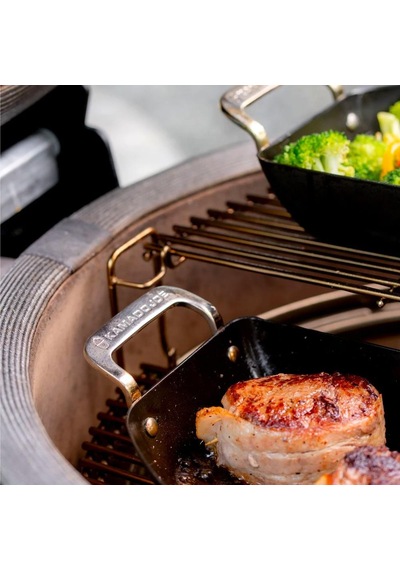 Kamado Joe Yarım Ay Karbon Çelik Tava Seti
