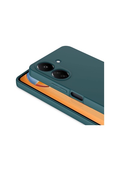 Xiaomi Redmi 13c Kılıf Yumuşak Silikon Kamera Korumalı Lansman Pazarplus Kırmızı