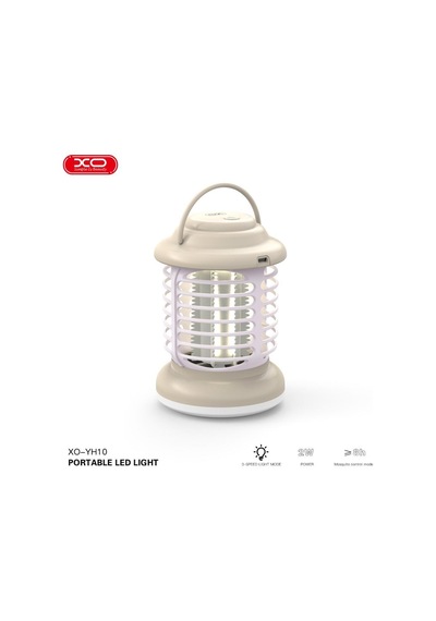 Delux Serisi Yh10 Taşınabilir Led Lamba & Sivrisinek Kovucu Uv 1200mah 10000k Pratik Dokunmatik