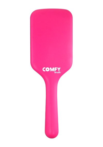 Comfy Brush Saç Fırçası - Esnek, Geniş Yüzeyli Düğüm Açıcı Fuşya