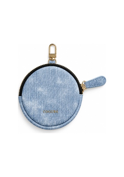 Cogure Kombinlenebilir - Çok Amaçlı Yuvarlak Mini Cüzdan Hera Serisi - By Bero Lina Denim
