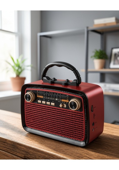 Taşınabilir Bluetooth Hoparlör Fm/am Radyo 1 Kg Xuczzzktf1467radyoooo-6