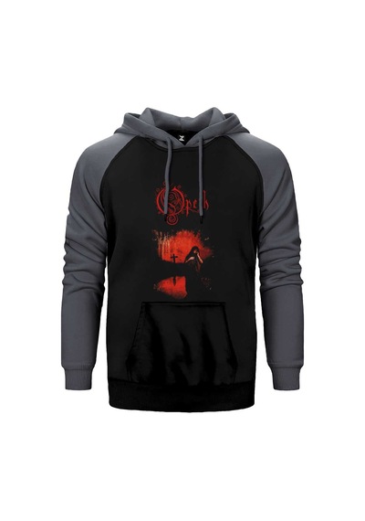 Opeth Still Life Kırmızı Renk Reglan Kol Sweatshirt / Hoodie