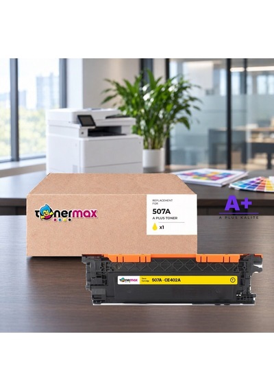 Hp 507a Ce402a Sarı Uyumlu Toner A Plus / Laserjet Enterprise 500 M551 / M575 / Pro 500 M570