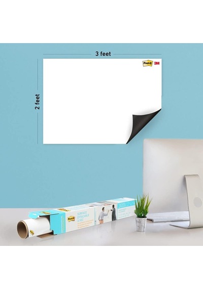 Post-it Def32 Silinebilir Beyaz Tahta, Beyaz, 91, 44 X 61 Cm Genel