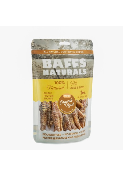 Baffs Naturals Tavuk Ayak Doğal Çiğnemelik Köpek Ödül Maması 100 G
