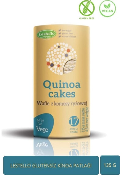 Glutensiz Kinoa Patlağı 135g