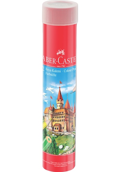 Faber-Castell 15 Parça Okul Öğrenci Seti,Boyama Seti,Yazı Seti,Stick Yapıştırıcı,Silgi,Kalemtıraş Donanımlı Set