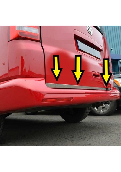 Transporter T5 Bagaj Alt Cıtası Krom 2011 2012 2013 2014