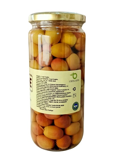Sade Organik Yeşil Zeytin 300 Gr.