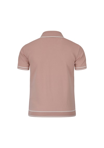 Hatemoğlu Gül Kurusu Regular Fit Polo Yaka Rayon Tişört Gülkurusu