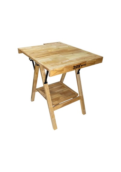 Rox Wood 0338 Mengeneli Katlanır Ahşap Marangoz Çalışma Tezgahı